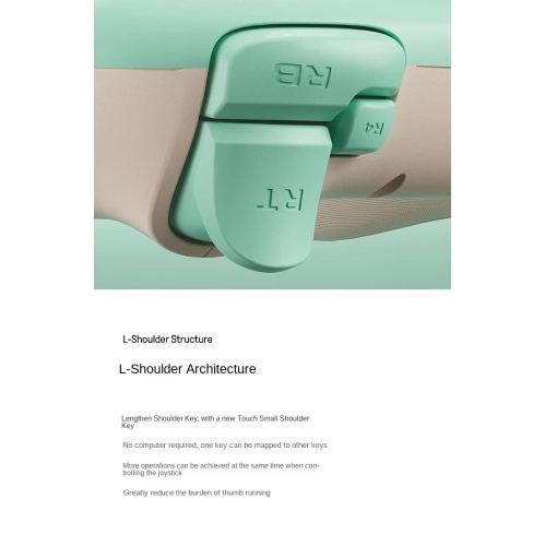 8Bitdo Orion Youth Edition 2nd Generation Wired Controller for Android Computer, Hall Effect Joystick and Trigger - Orange Green