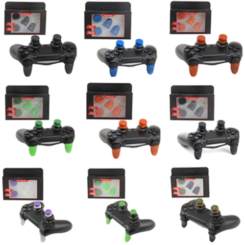 PS4 game controller heightening key L2R2 extension key set p4 game controller heightening cap extension key - threaded blue