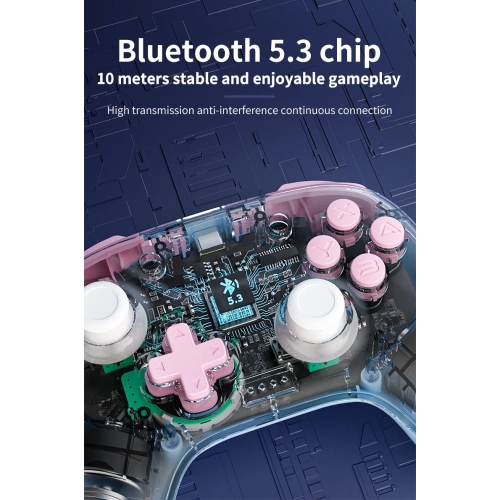 Suitable for switch2 game controller, Bluetooth wireless controller, ios, android, pc, three-mode somatosensory vibration, high-precision joystick -