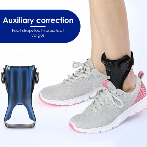 Support de cheville avec repose-pieds en orthèse et coussin gonflable confortable pour chaussures d'entraînement en hémiplégie Marcher