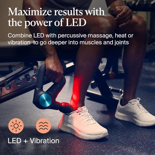 TheraGun Pro Plus 6-in-1 Deep Tissue Percussion Massage Gun - Handheld Personal Massager for Full Body