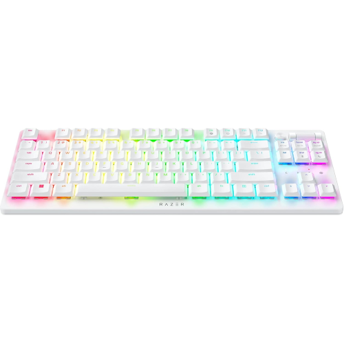 RAZER  Deathstalker V2 Pro Tkl Wireless Gaming Keyboard: Low Profile Optical Switches Linear - Hyperspeed Wireless & Bluetooth In Red Best keyboard i have ever bought
