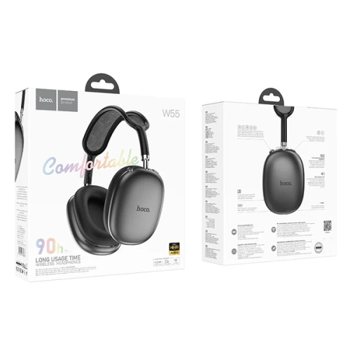 Hoco W55 Bluetooth Headphone, Black
