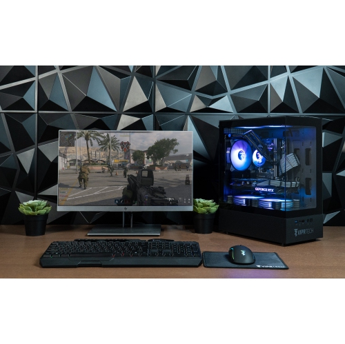 ViprTech Stryker 3.0 Liquid-Cooled PC - AMD Ryzen 7, NVIDIA RTX 3060 12GB, 16GB DDR4 3200, 1TB NVMe SSD, WiFi BT, Win 11 Pro, Gaming Desktop Computer