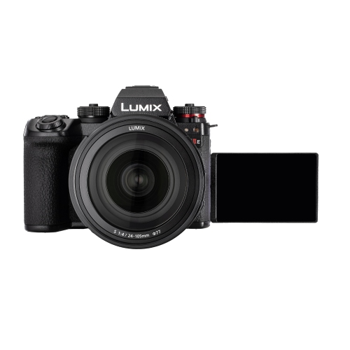 Appareil photo sans miroir Lumix S1 IIE de Panasonic avec objectif 24-105&nbsp;mm