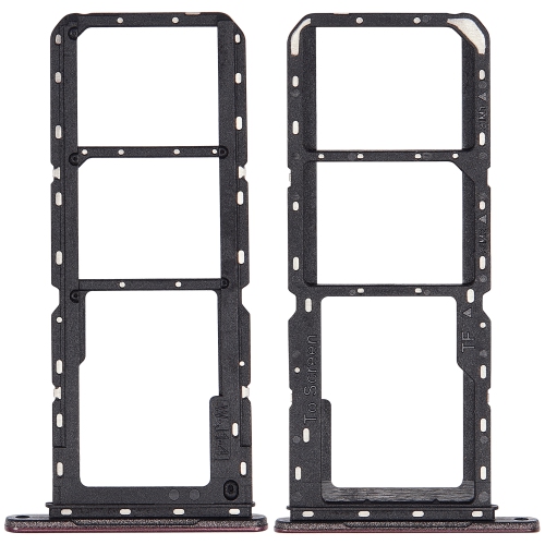 ESOURCE PARTS  Replacement Dual Sim Card Tray Compatible for Samsung Galaxy A14 5G (A146P / R / 2023) (Dark Red)