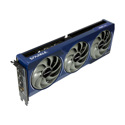 SPARKLE Intel Arc B580 TITAN OC, 12GB GDDR6, 192bits TORN Cooling 2.0, Axial Fan, Breathing Light, Metal Backplate, SB580T-12GOC
