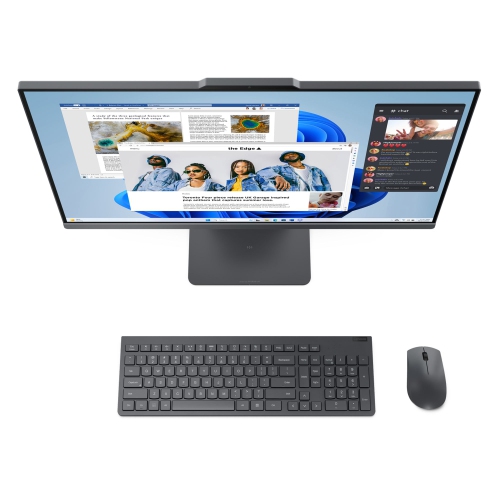 Lenovo IdeaCentre AIO AMD Desktop, 27" FHD IPS 14ms, Ryzen 7 8845HS, 16GB, 1TB SSD