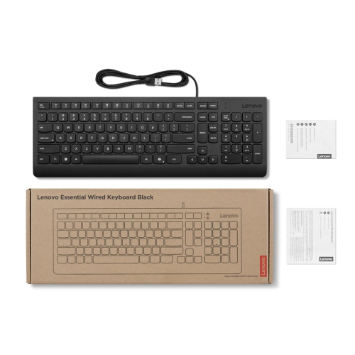 Clavier avec fil Essential AI de Lenovo - CA Français 058