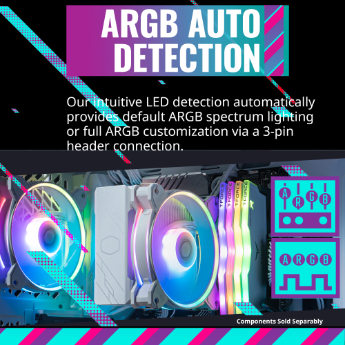 Cooler Master Hyper 212 Halo White CPU Air Cooler