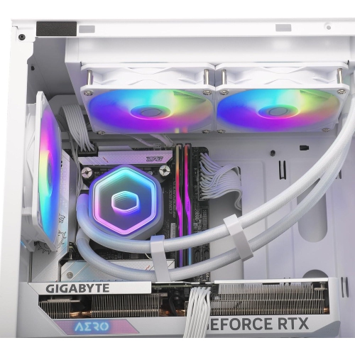 Cooler Master MasterLiquid 240L Core II ARGB CPU AIO Liquid Cooler (MLW-D24M-A18PA-RW)