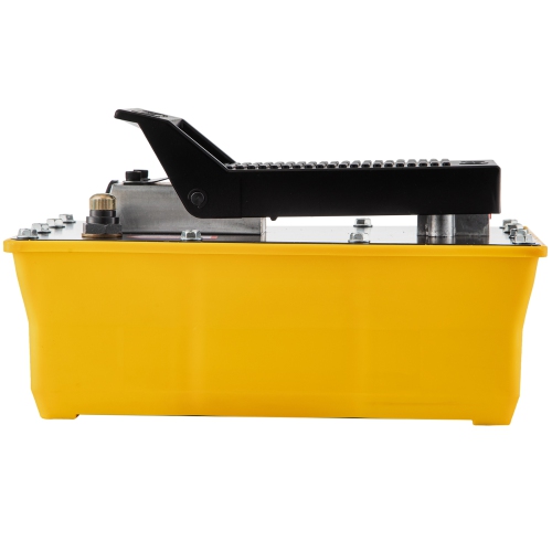 VEVOR 10,000 PSI Air Hydraulic Pump, Hydraulic Foot Pump, 1/2 Gal Reservoir Foot Operated Air/Hydraulic Pump, with Hose and Spray Gun for Auto