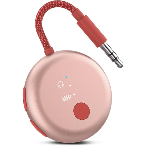 SoundJet R1 d'Avantree – Adaptateur Bluetooth pour écouteurs et AirPods Travel Flight, aptX Adaptive, batterie 20H, émetteur audio sans fil avec jeu