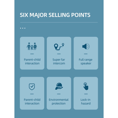 Mini walkie-talkie toys for children 3KM wireless talk USB charging outdoor parent-child educational interactive gameStandard one pair