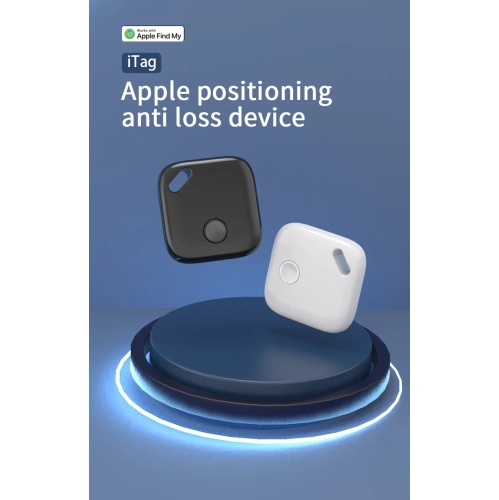 Global Smart Locator - Suitable for Apple mobile phone accurate search - Family elderly, valuables, luggage, keys, car waterproof - White