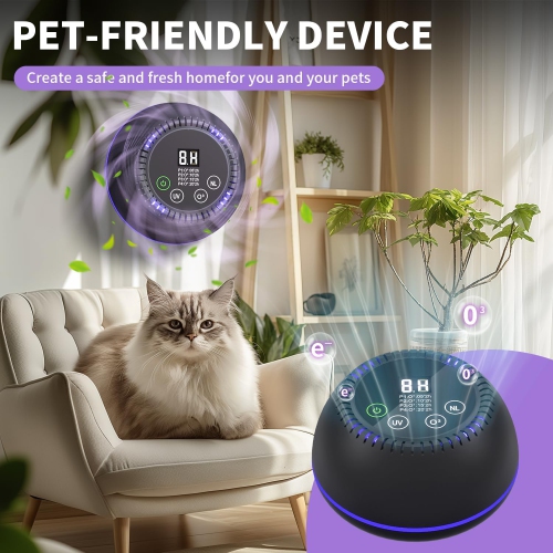Ozone Machine Odor Removal,Air Purifier for Pets Smoke Closet Toilet,Home Use Ozone Formaldehyde Remover