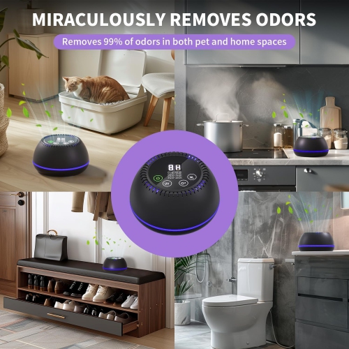 Ozone Machine Odor Removal,Air Purifier for Pets Smoke Closet Toilet,Home Use Ozone Formaldehyde Remover
