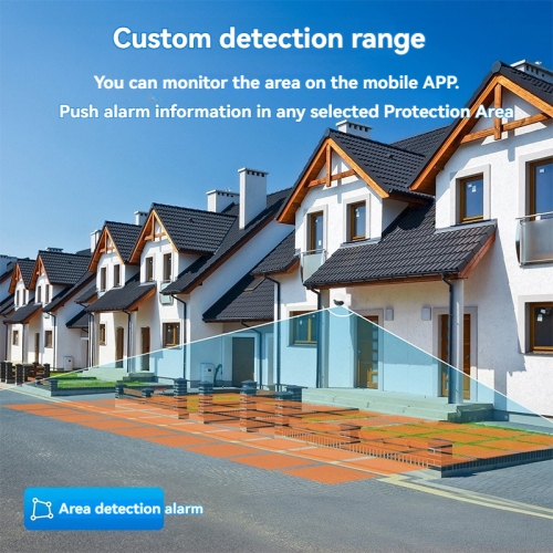 【1080P HD + dual-band WiFi】Surveillance camera 2.4G/5G dual-band switching Intelligent motion detection Two-way intercom Home remote security——with