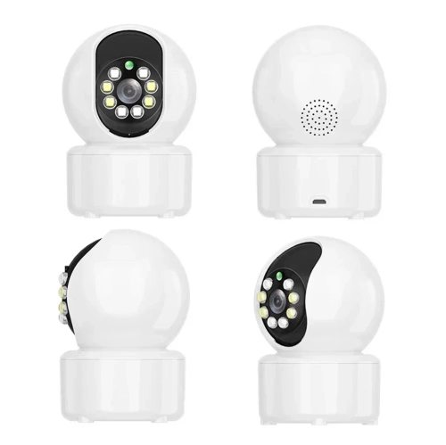 【1080P HD + dual-band WiFi】Surveillance camera 2.4G/5G dual-band switching Intelligent motion detection Two-way intercom Home remote security——with