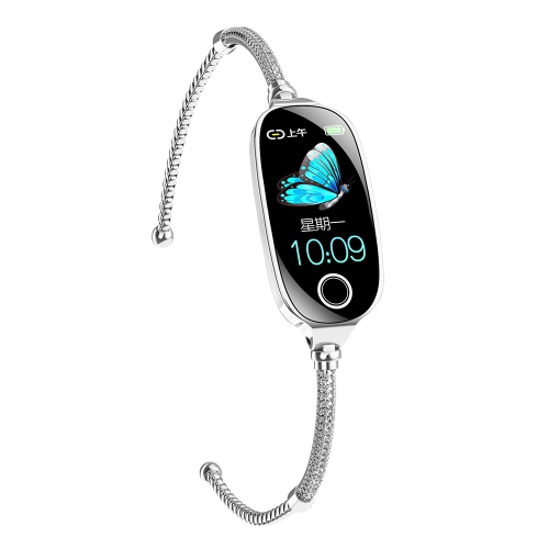 Elegant women's smartwatch - 1.1-inch HD display, Bluetooth 5.3, health monitoring, IP67 waterproof, magnetic charging, lightweight and portable