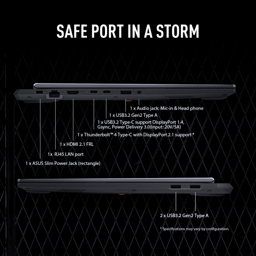 ASUS TUF Gaming F16 Gaming Laptop (16” 165Hz Display / Intel Core i5-13450HX Processor / NVIDIA GeForce RTX 5060 / 16GB RAM / 1TB SSD / Windows 11