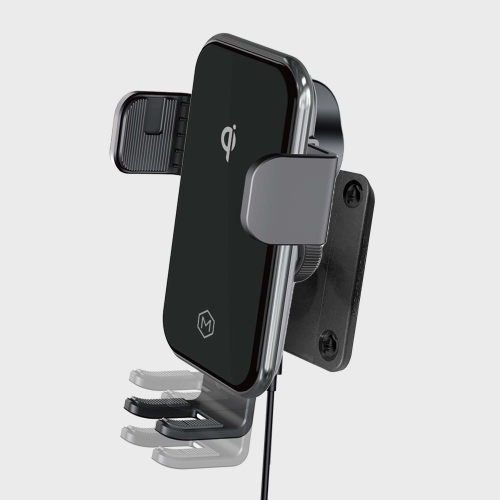 Support de chargement rapide sans fil pour l'auto Auto Grip avec plaque AMPS - Certifié Qi