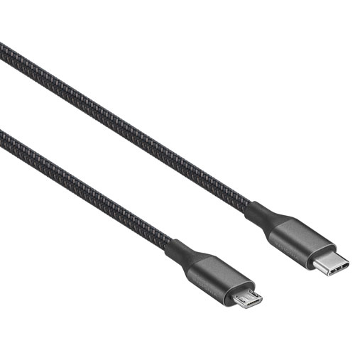 Insignia 1m (3.3 ft.) Micro USB to USB-C Cable - Only at Best Buy