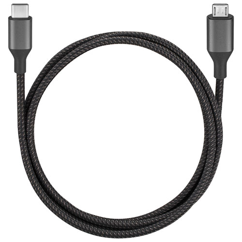 Insignia 1m (3.3 ft.) Micro USB to USB-C Cable - Only at Best Buy