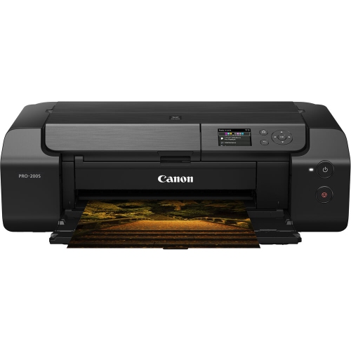 Canon PIXMA PRO-200S Wireless Printer | 13-Inch Photo, 8-Color Dye Ink, Compact - Bundle