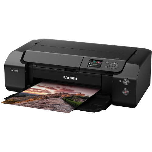 Canon imagePROGRAF PRO-300 13" Wide-Format Wireless Photographic Inkjet Printer + More