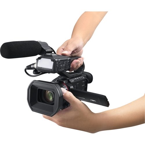 Panasonic HC-X2100 UHD 4K 3G-SDI/HDMI Pro Lightweight Camcorder with 24x Zoom - Bundle