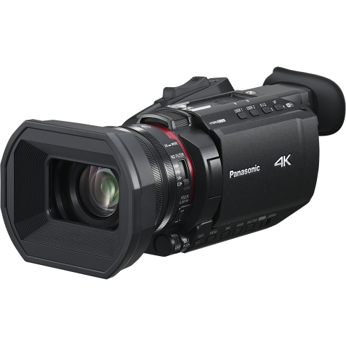 Panasonic HC-X1600 UHD 4K HDMI Lightweight Compact Camcorder with 24x Zoom + Case - Bundle