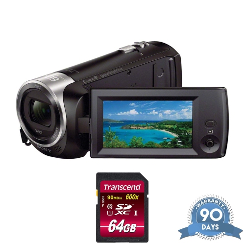 Refurbished - Sony HDR-CX405 HD Handycam with Memory Card