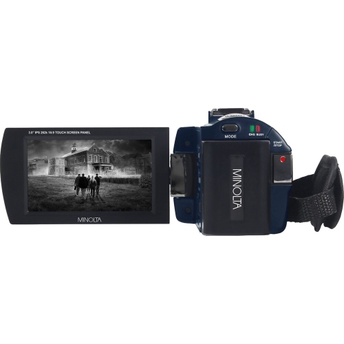 Minolta MN4K25NV 4K Ultra HD 30 MP Night Vision Camcorder Bundle