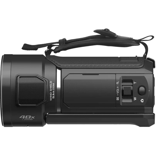Panasonic HC-V900 Lightweight Full HD Camcorder with 24x Zoom + 128GB Memory Card + More