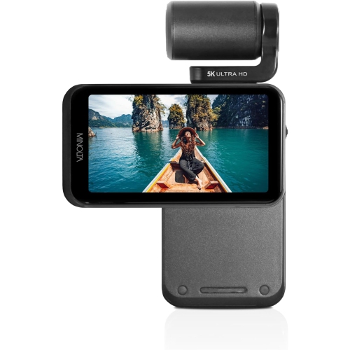 Minolta MN5KGP1 5K Ultra HD 20 MP Handheld Pocket Camcorder w/Motorized Tilting Lens Head