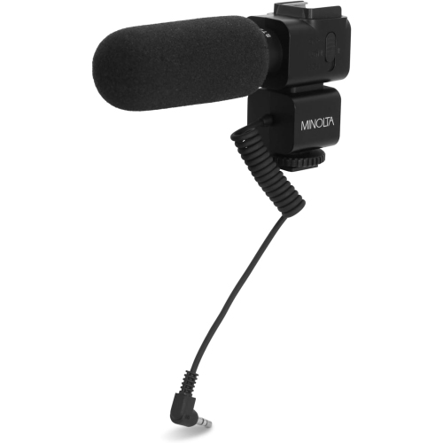 Minolta MN4KPRO 4K60FPS Ultra HD / 64 MP Autofocus Pro Camcorder w/WiFi - Bundle