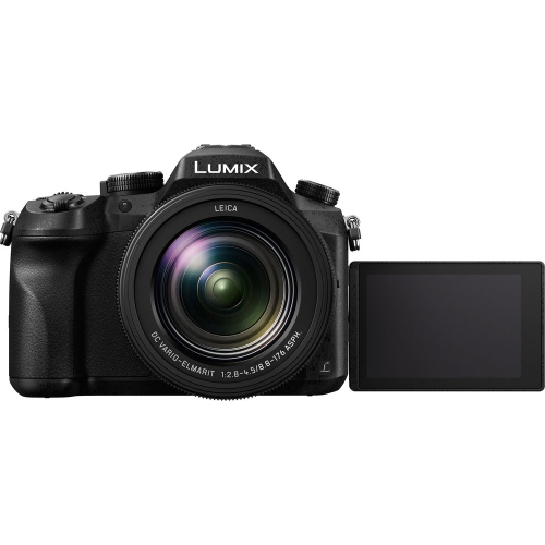 Panasonic Lumix DMC-FZ2500 Camera - Battery(2) - Charger - 128GB - Tri+Monopod