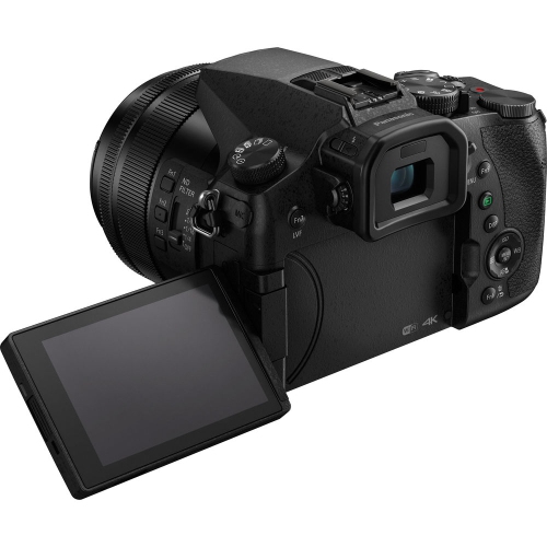 Panasonic Lumix DMC-FZ2500 Camera - Battery(2) - Charger - 128GB - Tri+Monopod
