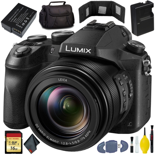 Panasonic Lumix DMC-FZ2500 Camera - Battery- Charger - 16GB