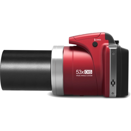 Minolta Pro Shot MN53Z 16 MP HD Digital Camera with 53x Zoom, 1080p HD Video Bundle