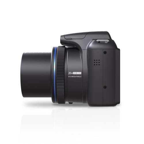 Minolta 20 Mega Pixels 26x Optical Zoom Digital Camera 1080p FHD Video, Black