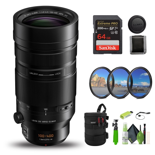 Panasonic LUMIX 100-400mm, F4.0-6.3 II ASPH, Micro Four Thirds Camera Lens