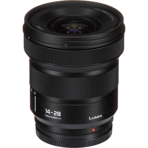Panasonic LUMIX S Series Camera Lens, 14-28mm F4-5.6 Ultra Wide-Angle Zoom Lens with Macro Capability, S-R1428