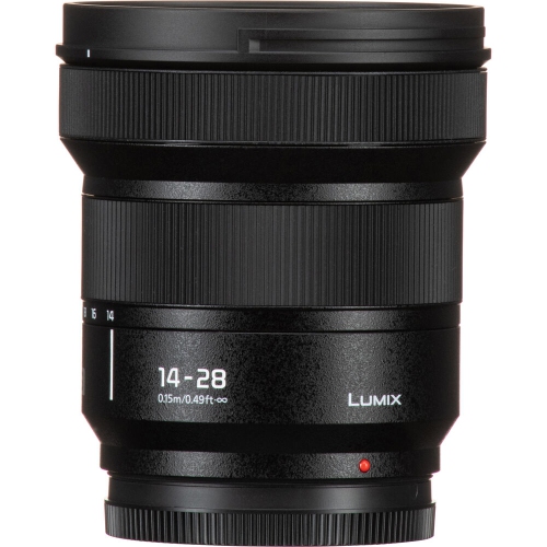 Panasonic LUMIX S Series Camera Lens, 14-28mm F4-5.6 Ultra Wide-Angle Zoom Lens with Macro Capability, S-R1428
