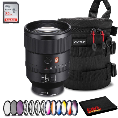 Open Box - Sony FE 135mm f/1.8 GM Lens Accessory Kit