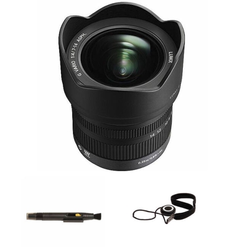 Panasonic Lumix G Vario 7-14mm f/4.0 ASPH. Lens - Micro 4/3 Format Bundle