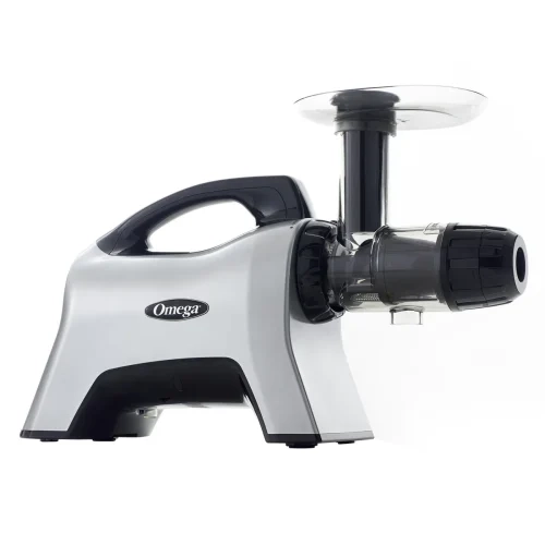 Le centre de nutrition de l'extracteur de jus NC1000HDS d'Oméga crée une centrifugeuse à extraction lente de fruits et de légumes et de jus d'herbe