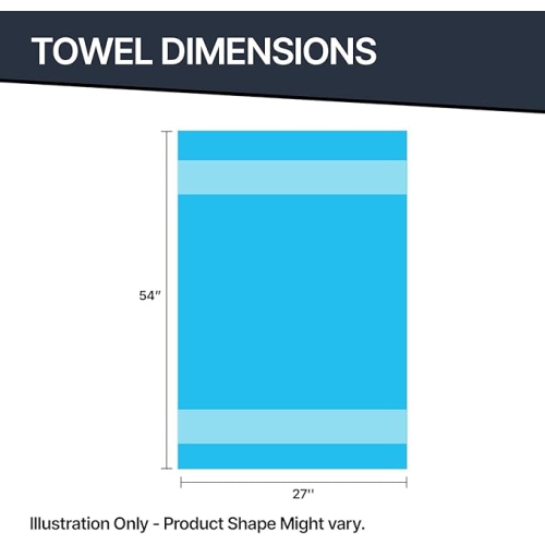 Beddora Luxury Bath Towels – 100% Cotton, Oversized 27x54, Extra Soft, Quick Dry & Super Absorbent, Hotel Spa Quality Bathroom Towels