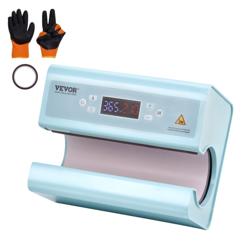 VEVOR Auto Tumbler Heat Press Machine, Mug Heat Press for 11-30oz Sublimation Tumblers, Heat Up Fast and Even, Tumbler Press with Tape and Glove,